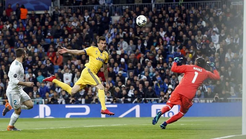 Mario Mandzukic exploited Real Madrid's lack of ariiel prowess in the 2nd leg of UCL quarter-final.